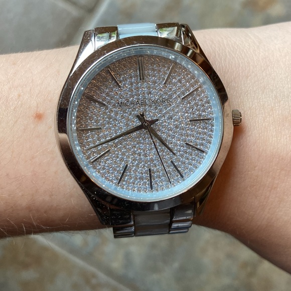 Michael Kors MK4297 stainless steel silver-tone watch - Picture 3 of 4